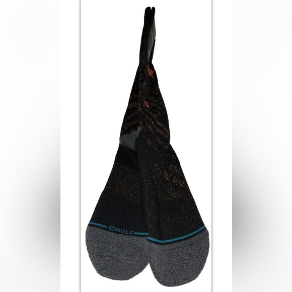 Stance Astros Mesh Crew Socks 1 Pair Men 9-13 Black Orange Baseball MLB Houston - Picture 7 of 11